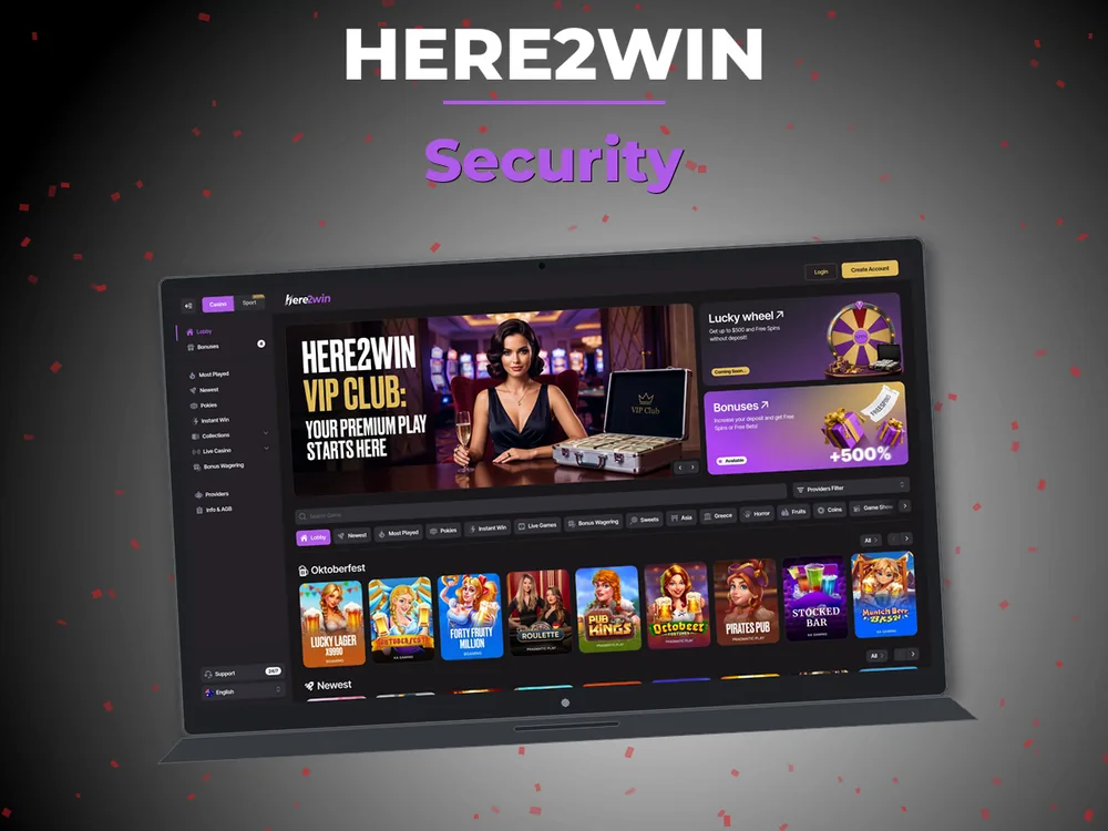Here2win - Security