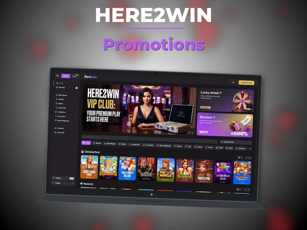 Here2win - Promotions