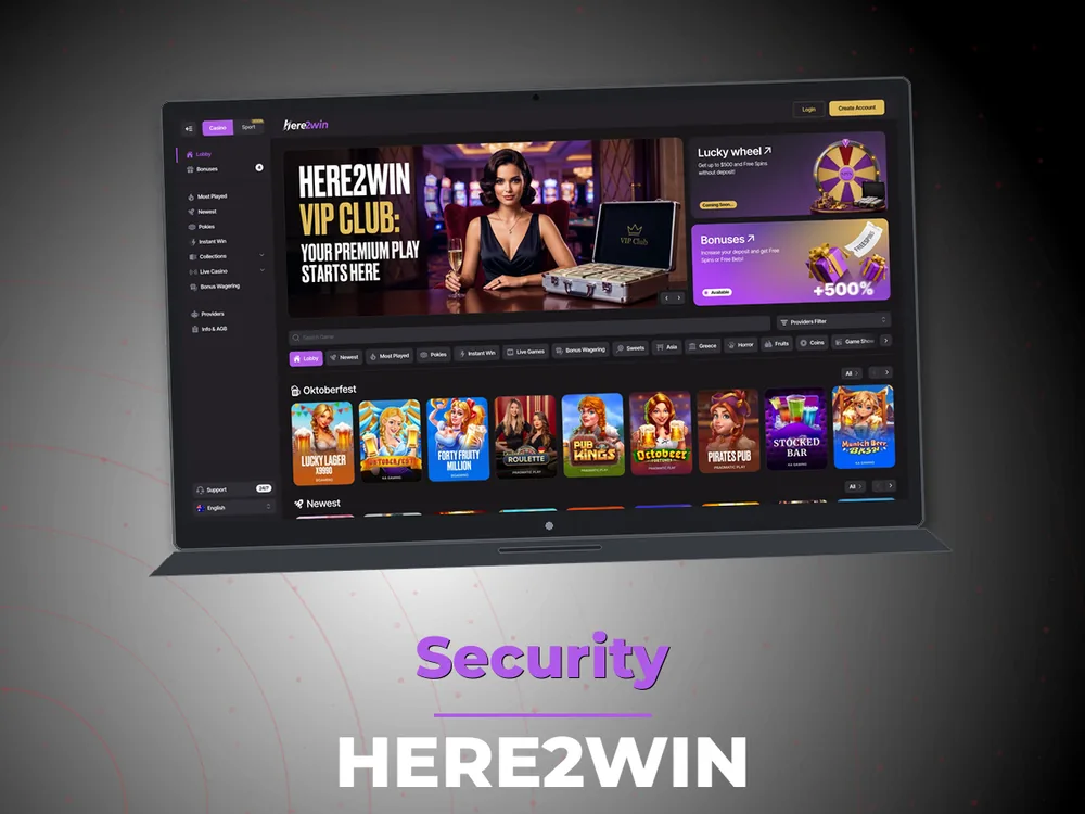 Here2win - Security