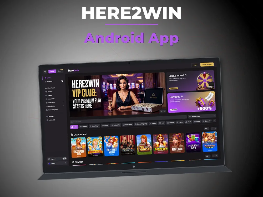 Here2win - Android App