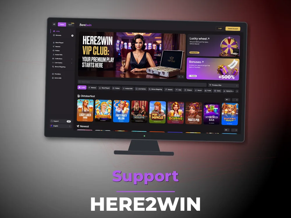 Here2win - Support